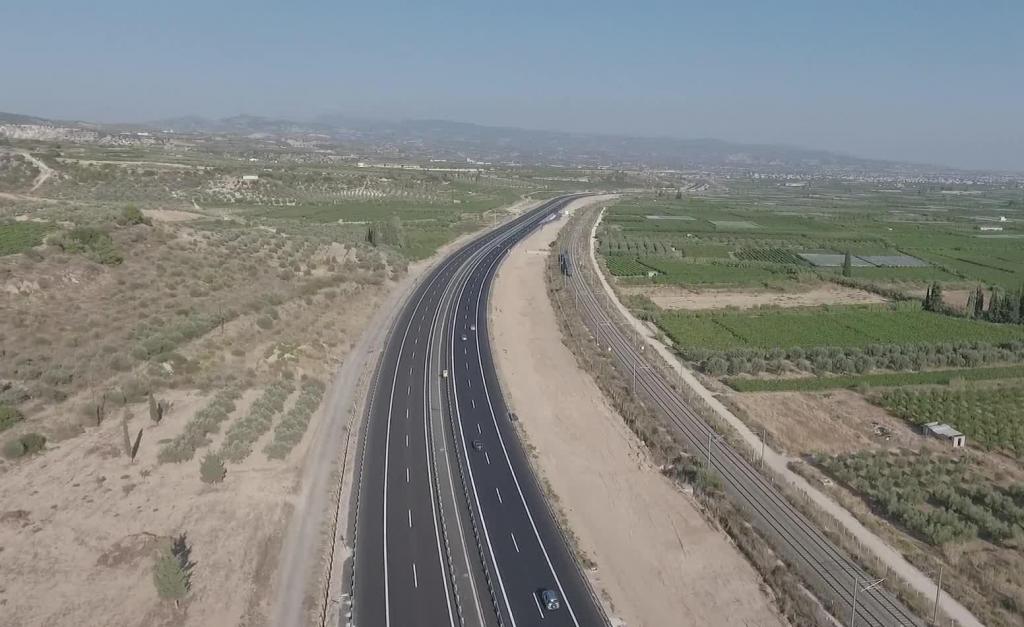 Στην κυκλοφορία τα πρώτα 20 χιλιόμετρα της Ολυμπίας Οδού