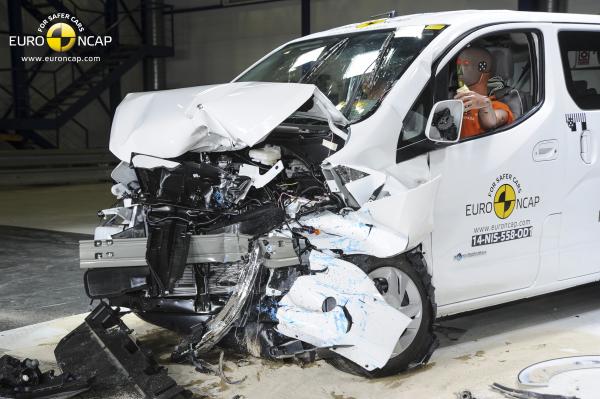 EuroNCAP Crash Test – Nissan e-NV200 Evalia 2014