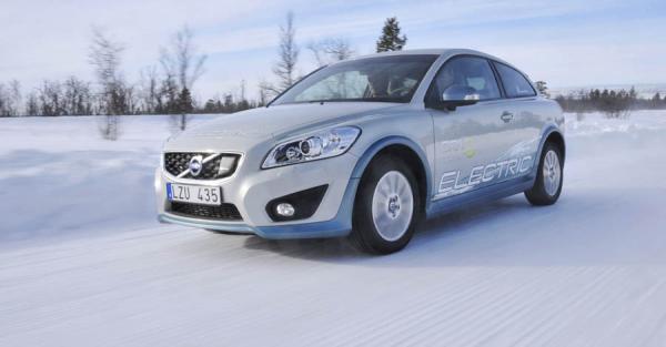 Volvo C30 Electric: Οδηγώντάς το στους -33 βαθμούς Κελσίου
