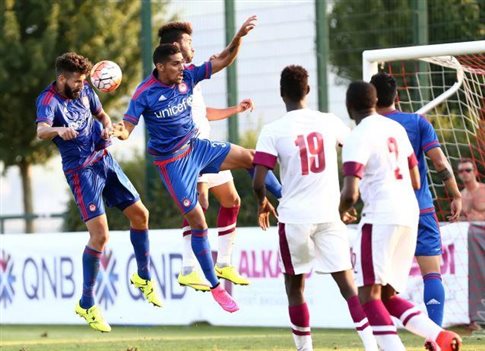 Ισόπαλος με κενά στην άμυνα ο Ολυμπιακός απέναντι στο Κατάρ