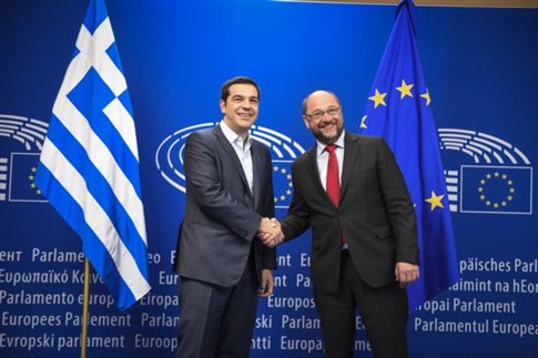 Συνάντηση Τσίπρα-Σουλτς για το προσφυγικό και την αξιολόγηση