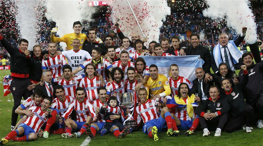 Κυπελλούχος Ισπανίας 2013 η Ατλέτικο Μαδρίτης