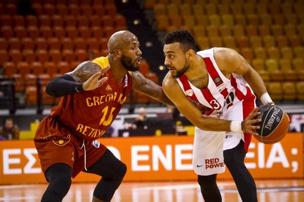 Εύκολα ο Ολυμπιακός κόντρα στο Ρέθυμνο