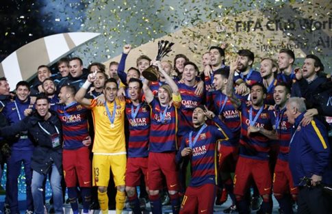 Η Μπαρτσελόνα κατέκτησε την κορυφή του κόσμου