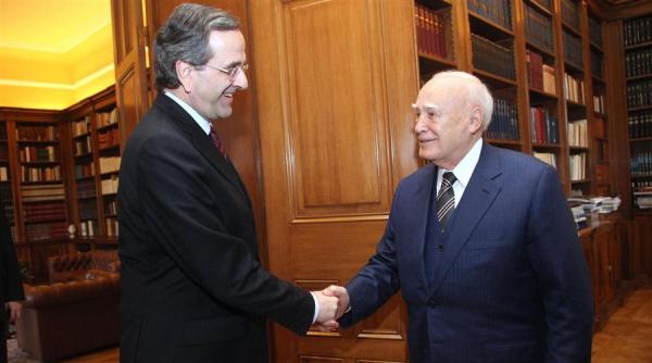 Στον Αντ. Σαμαρά η 1η διερευνητική εντολή για σχηματισμό κυβέρνησης