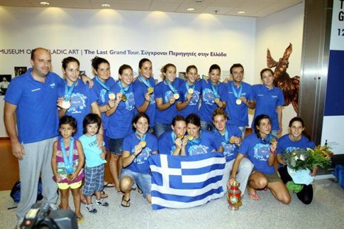 Επέστρεψαν στην Ελλάδα οι παγκόσμιες πρωταθλήτριες