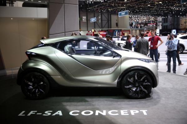 To αστικό crossover όραμα της Lexus, LF-SA Concept στη Γενεύη