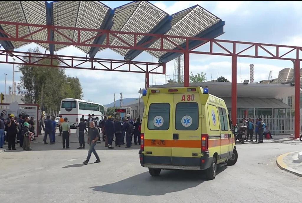 Έξι τραυματίες από φωτιά στα διυλιστήρια Ασπροπύργου