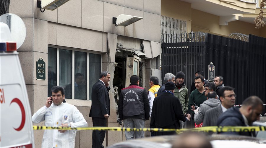 Ακροαριστερή οργάνωση χτύπησε την αμερικανική πρεσβεία στην Τουρκία