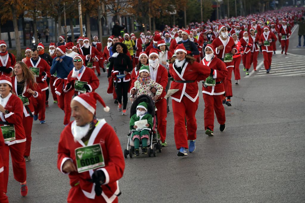 Χιλιάδες Άγιοι Βασίληδες στους δρόμους της Μαδρίτης