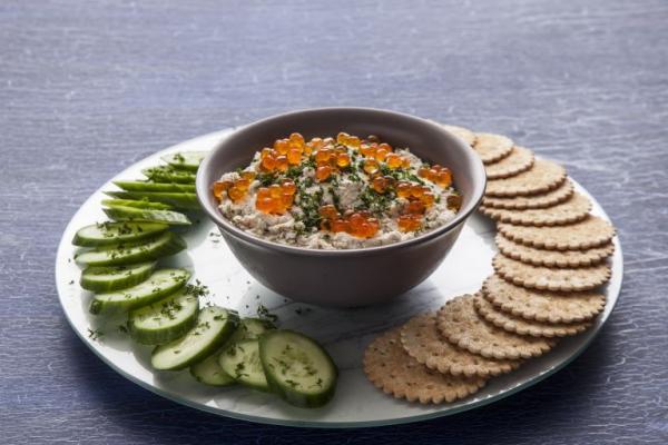 Άλειμμα Πέστροφας με μπρικ