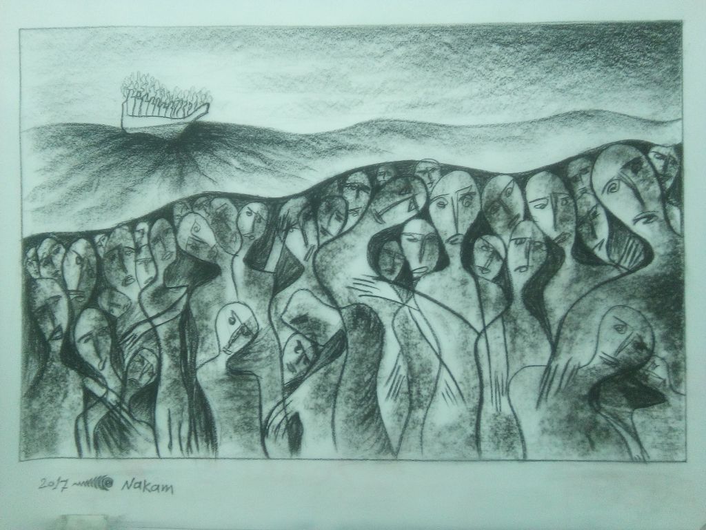 Οι πρόσφυγες πρωταγωνιστούν στις καρτ ποστάλ του Μοχάμεντ Νακάμ