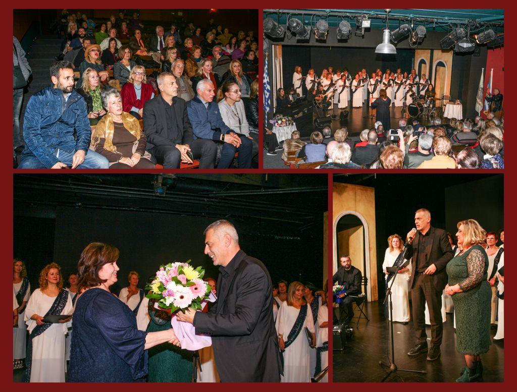 Ο Γιάννης Μώραλης στον εορτασμό για τα 20 χρόνια από την ίδρυση του Συνδέσμου Νέου Φαλήρου