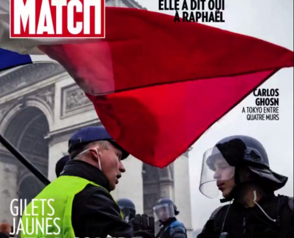 «Κίτρινα Γιλέκα»: Σάλος με εξώφυλλο του Paris Match με αντισημίτη αρνητή του Ολοκαυτώματος