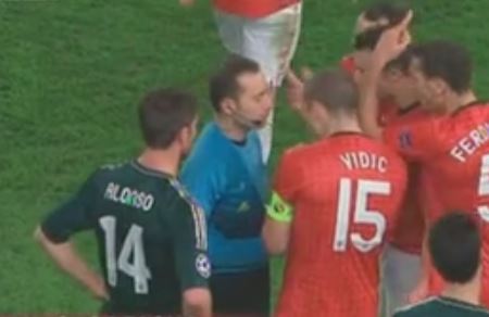 Διχάζει η κόκκινη κάρτα στον Νάνι στο παιχνίδι Μάντσεστερ-Ρεάλ