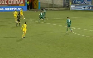 Νίκη του Λεβαδειακού (1-0) επί του Αστέρα Τρίπολης