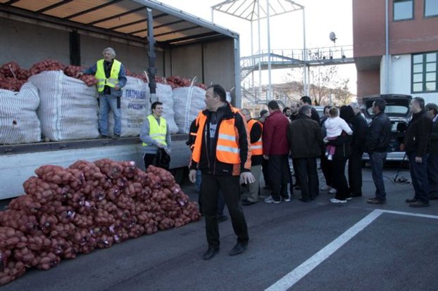 Ξεπούλησαν οι παραγωγοί πατάτας Νευροκοπίου που κατήργησαν τους μεσάζοντες