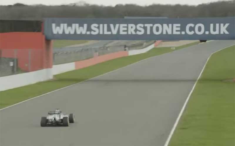 Το νέο ασημένιο βέλος της Mercedes-Benz στο Silverstone -αφ υψηλού