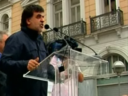 Δηλώσεις Σ.Παπασπύρου κατα τη διάρκεια της απεργίας της ΑΔΕΔΥ