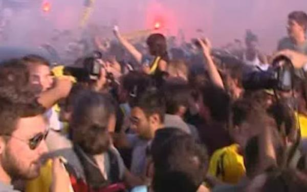 Αποθεώθηκε από τους οπαδούς της ΑΕΚ ο Γκούντγιονσεν