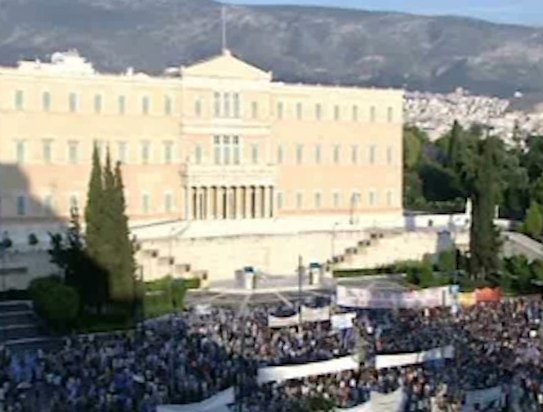 Μαζικές συγκεντρώσεις «Αγανακτισμένων» στο τρίτο Πανευρωπαϊκό ραντεβού