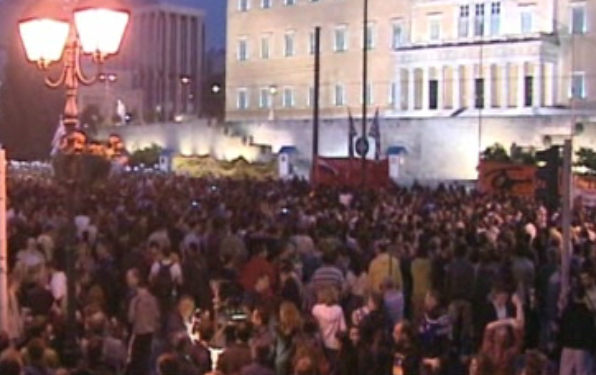 Τρίτη μέρα συγκέντρωσης των «Αγανακτισμένων»