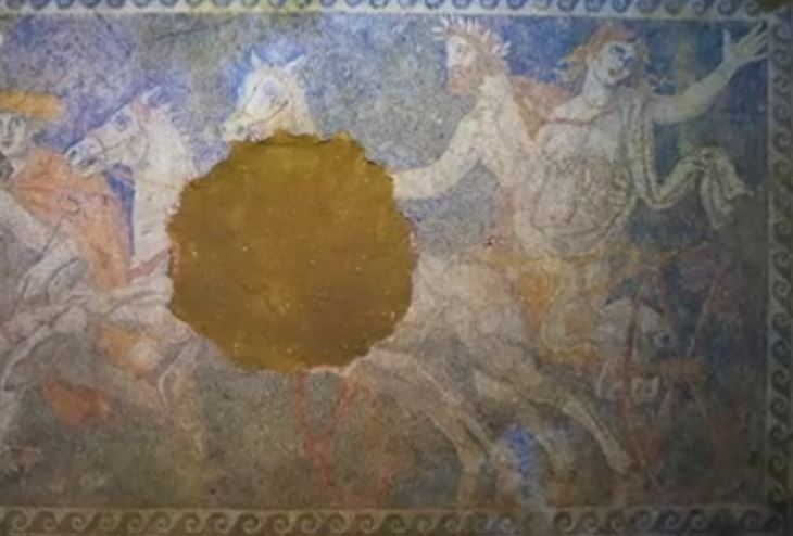 Παγκόσμιο ενδιαφέρον για το ψηφιδωτό της Αμφίπολης