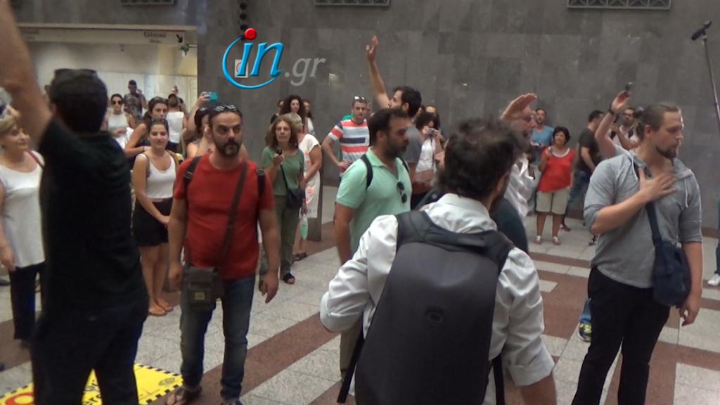 Δρώμενο «έκπληξη» για τον «Οιδίποδα τύραννο» σε σταθμούς του Μετρό