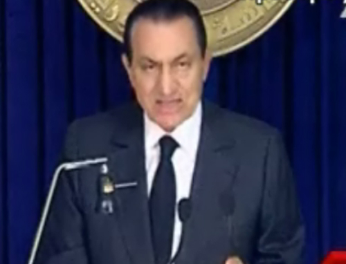 Δεν παραιτείται ο Χόσνι Μουμπάρακ