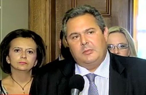 Καμμένος: Προϋπόθεση για τη συμφωνία το θέμα του χρέους