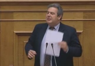 Διαψεύδει κατηγορηματικά ο Π.Καμμένος τα περί σκάφους αναψυχής σε offshore