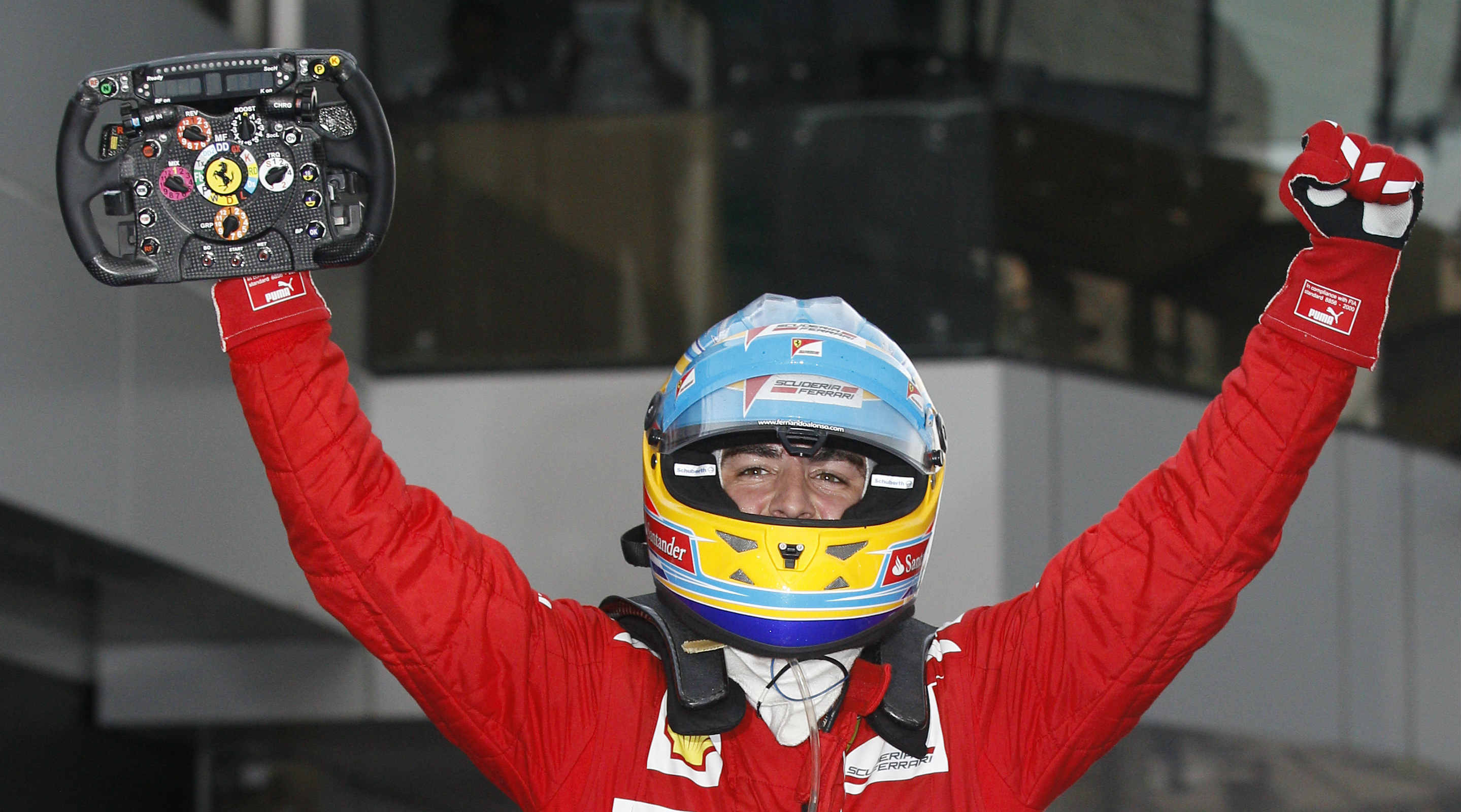 Ο Αλόνσο πανηγύρισε τη νίκη του «Νότου» μέσα στη Γερμανία