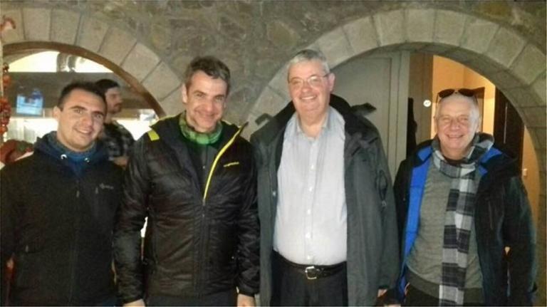 Στο Μέτσοβο για σκι ο Κυριάκος Μητσοτάκης