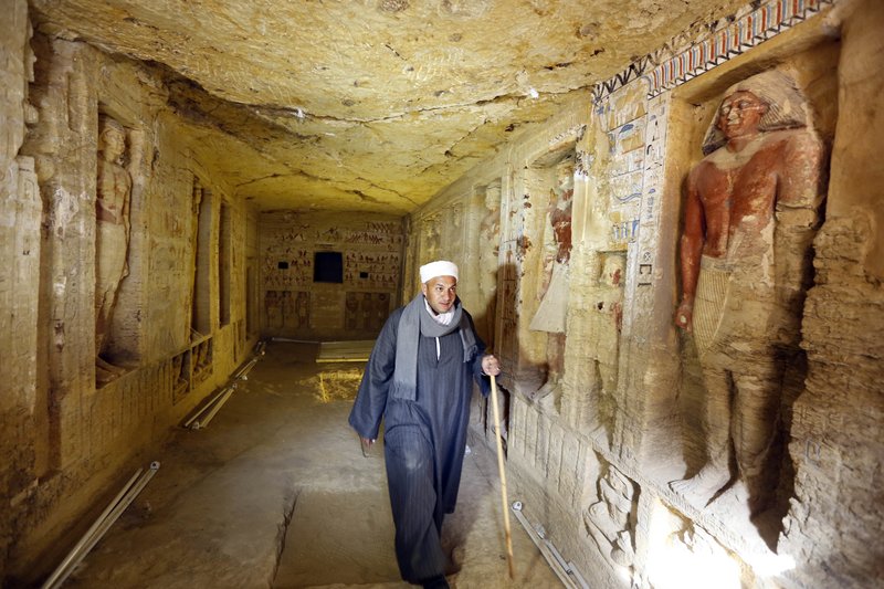 Αίγυπτος: Βρέθηκε «άθικτος» τάφος ηλικίας 4.400 ετών