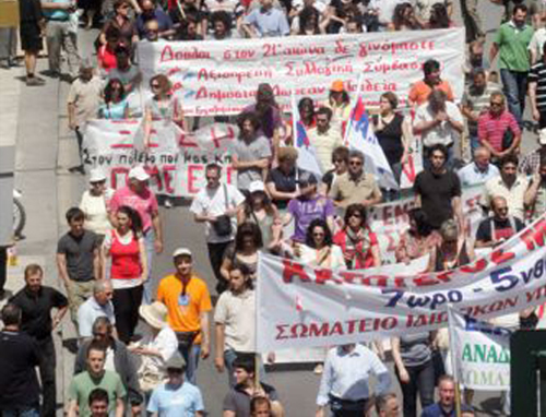 Απεργιακός πυρετός σε ολόκληρη τη χώρα ενάντια στο Ασφαλιστικό και το Εργασιακό