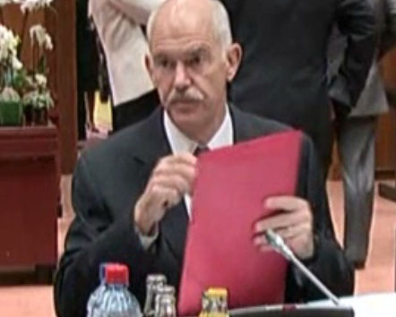 Με ζητούμενο την «εθνική γραμμή» οι επαφές Παπανδρέου με τους αρχηγούς των κομμάτων