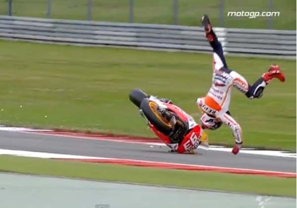 MotoGP Ολλανδίας 2013: Όλες οι πτώσεις του αγώνα