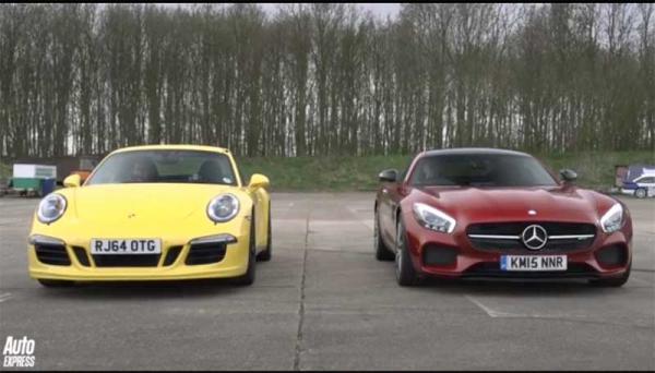 Mercedes-AMG GT Vs Porsche 911 GTS