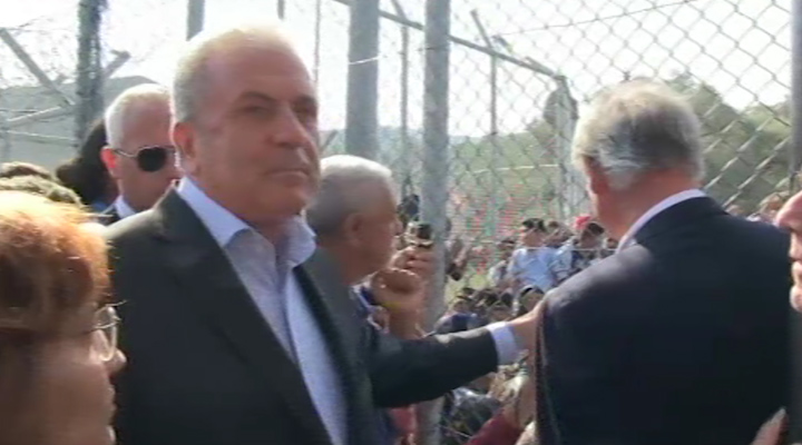 Λέσβος: Αβραμόπουλος-Άσελμπορν στο πρώτο hot spot για πρόσφυγες