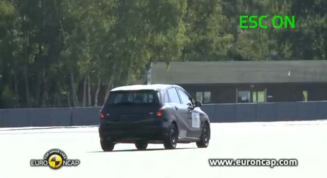 Mercedes-Benz B-Class – Euro NCAP Crash Test 2011
