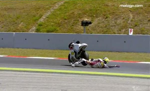 MotoGP Καταλονίας 2013: Όλες οι πτώσεις του αγώνα