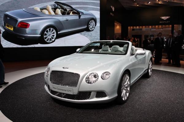 64th International Motor Show (IAA) – Φρανκφούρτη 2011: Bentley Continental GTC Convertible