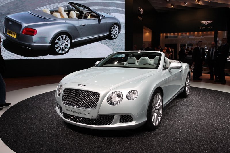 64th International Motor Show (IAA) – Φρανκφούρτη 2011: Bentley Continental GTC Convertible