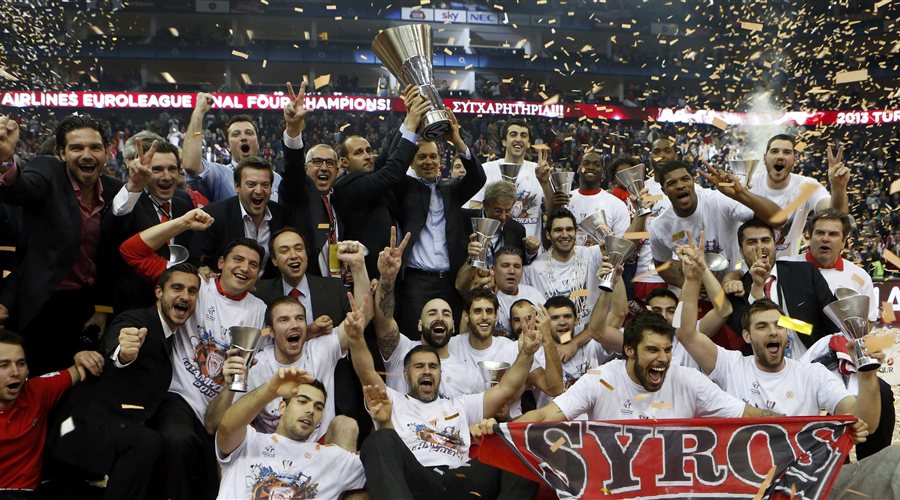 Με…100 στην κορυφή της Ευρώπης ο Ολυμπιακός