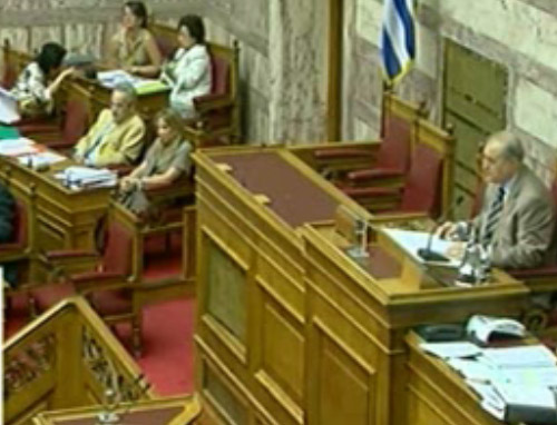 Στη Βουλή η δικογραφία για τα στοιχεία που εστάλησαν στην Eurostat για το έλλειμμα