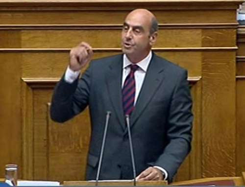 Η τοποθέτηση Βουλγαράκη στη συζήτηση για τη σύσταση προανακριτικής επιτροπής για το Βατοπαίδι