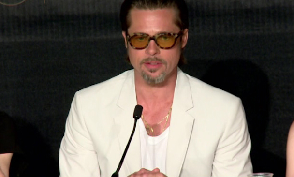 O Μπραντ Πιτ και η Τζέσικα Τσάστεν μιλούν για την ταινία «The tree of life»