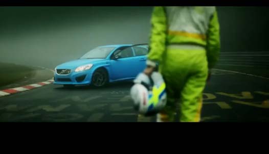 Το Volvo C30 Polestar concept στο Nurburgring