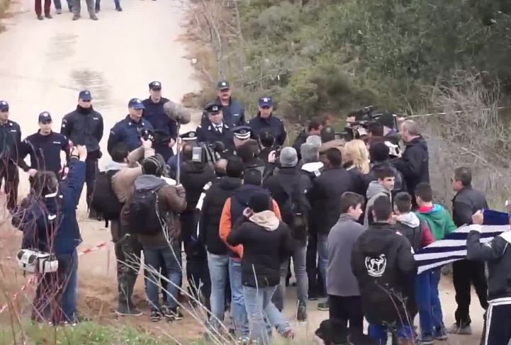 Συγκέντρωση διαμαρτυρίας στην Κω με αφορμή τη δημιουργία hot spot