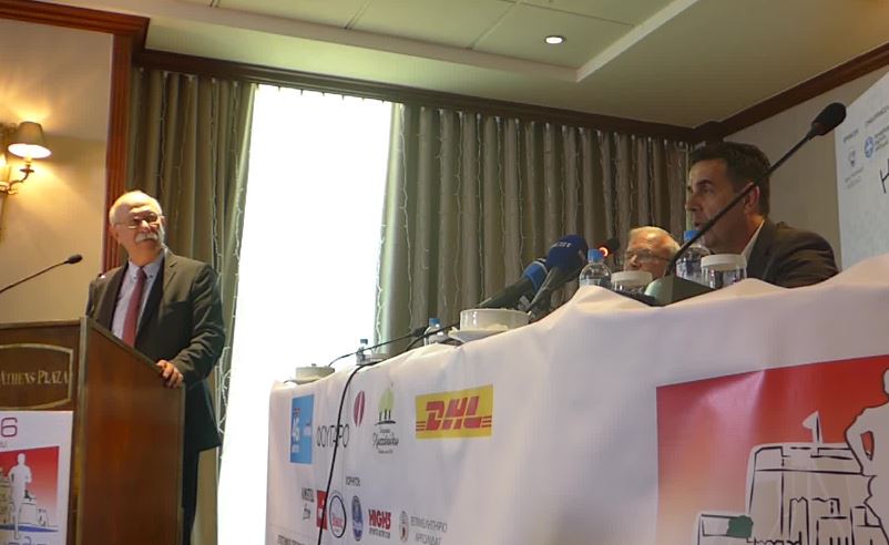 Συνέντευξη τύπου από τον δήμαρχο Ναυπλιέων για τον τρίτο μαραθώνιο Ναυπλίου